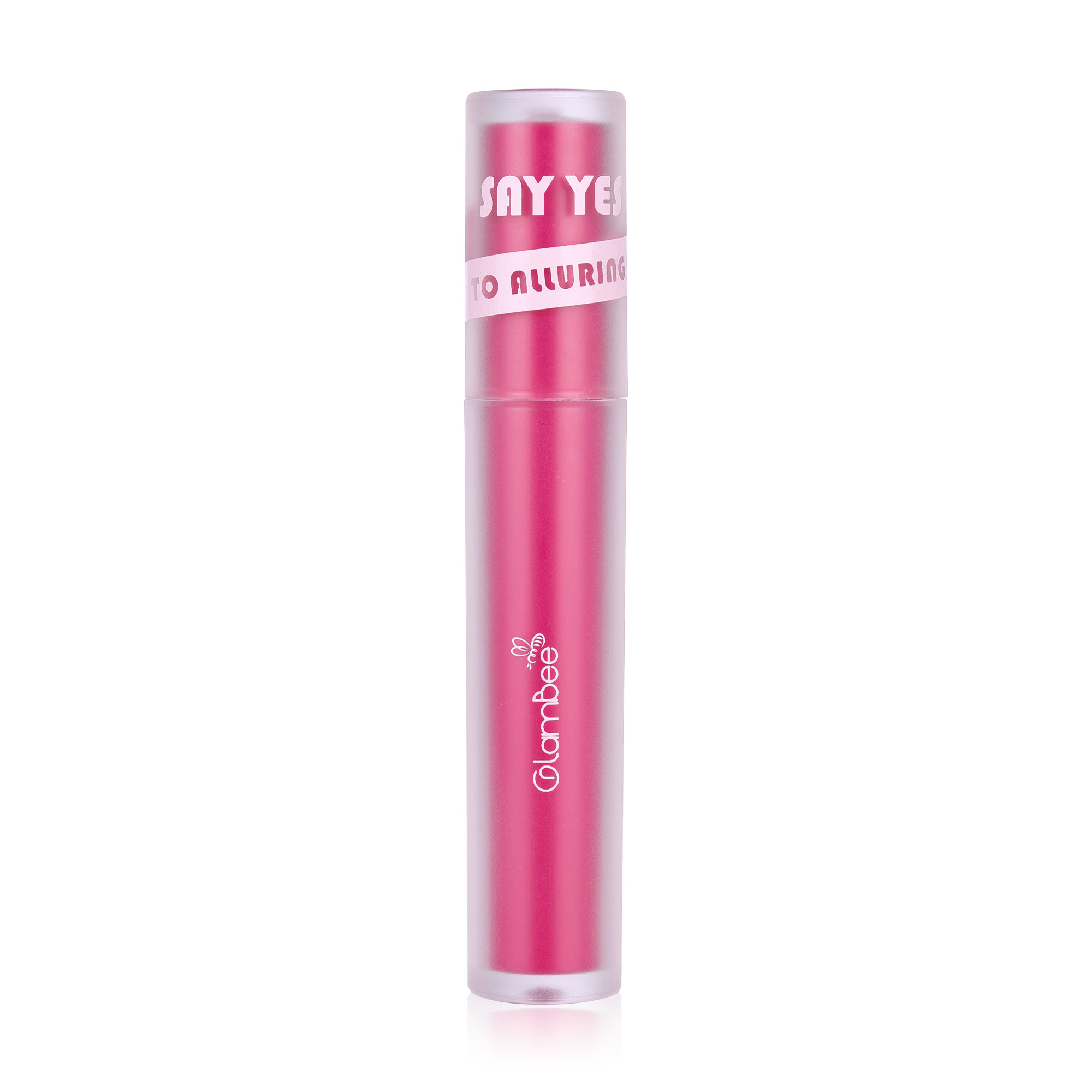 Рідка помада для губ GlamBee Say Yes to Alluring Lips тон 01, 2.5 мл